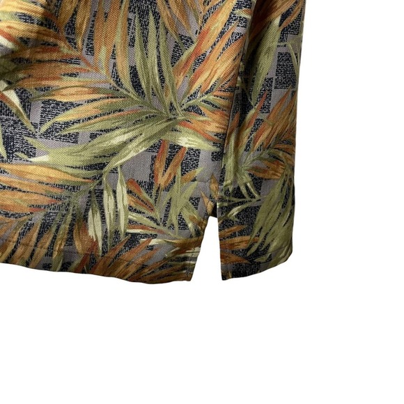 Island Republic 100% Silk Hawaiian Button Down Shirt Size M - Picture 3 of 8